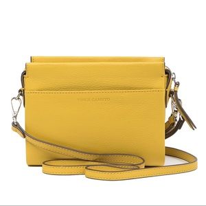 Vince Camuto | Leather Yellow Crossbody Bag